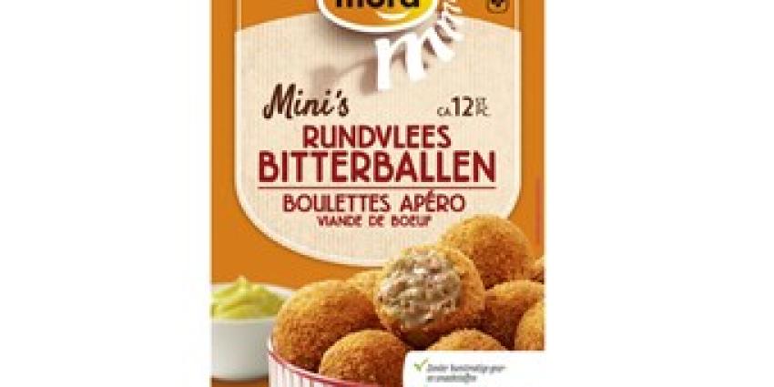 Mora roept 'Mini's Rundvlees Bitterballen' terug Mora roept 'Mini's Rundvlees Bitterballen' terug