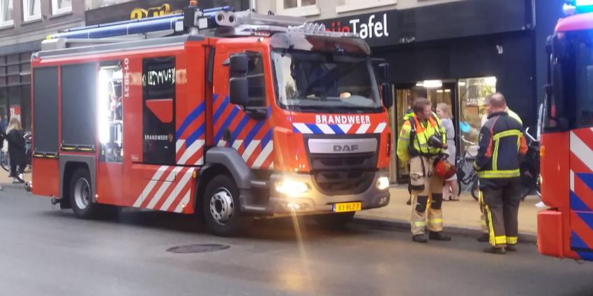 Brandweer uitgerukt voor keukenbrand Brandweer uitgerukt voor keukenbrand