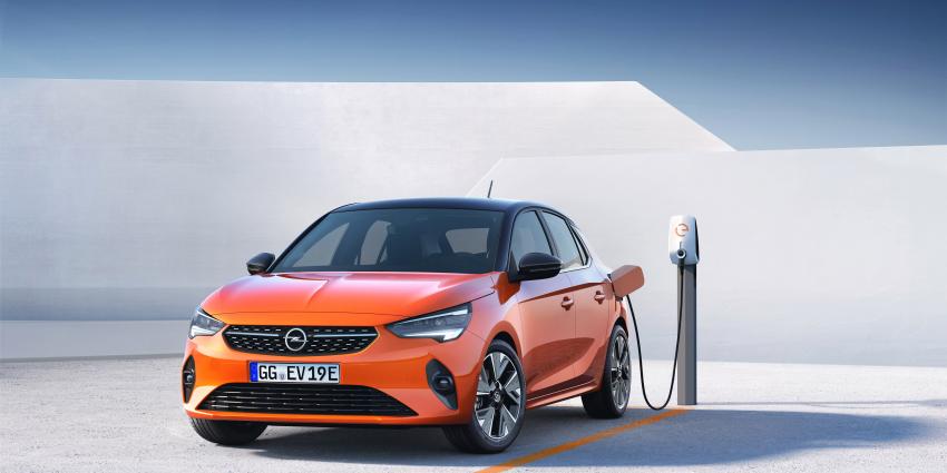 Foto van elektrische Opel Corsa Foto van elektrische Opel Corsa