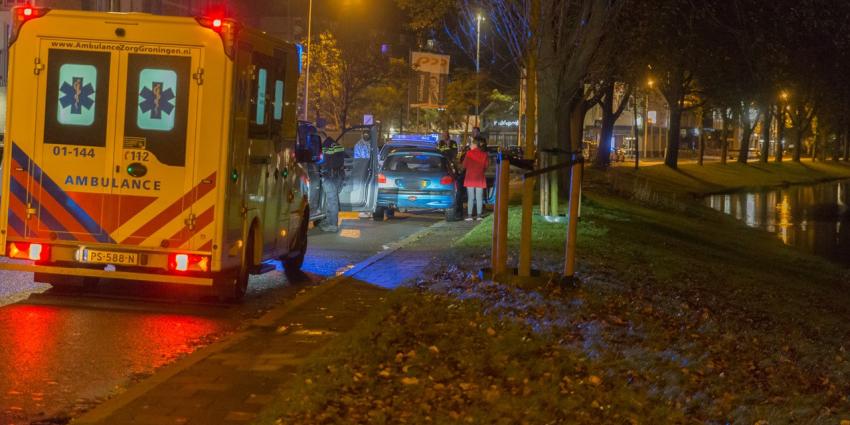 Politie en brandweer ter plaatse