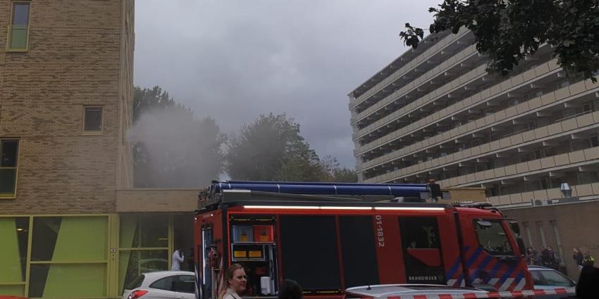 Rook uit flatwoning in Groningen Rook uit flatwoning in Groningen