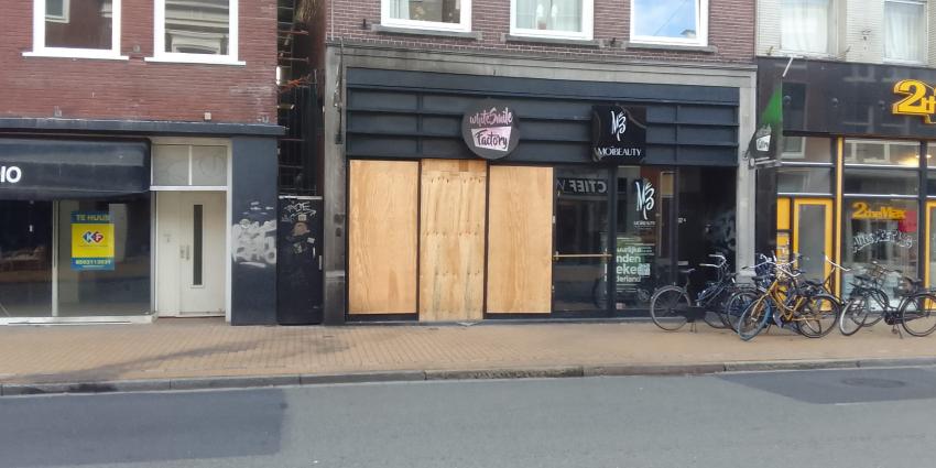 Getroffen pand Herestraat Getroffen pand Herestraat