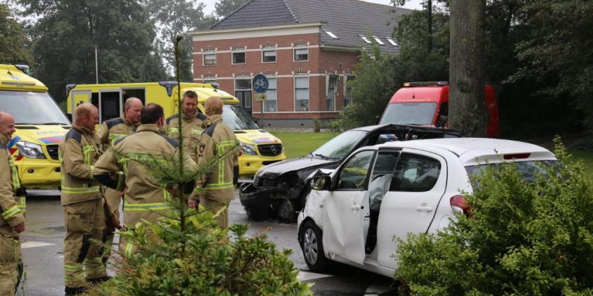 Foto van aanrijding Foto van aanrijding