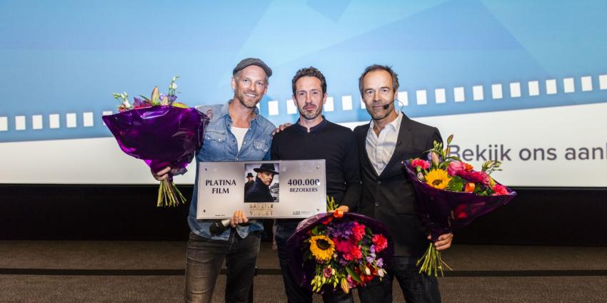 Platina Film voor 400.000 bezoekers Bankier van het Verzet Platina Film voor 400.000 bezoekers Bankier van het Verzet