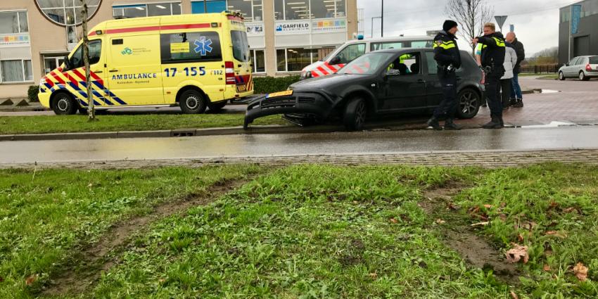 Forse schade door aanrijding in Schiedam Forse schade door aanrijding in Schiedam