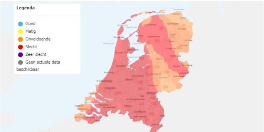Smogkaart Smogkaart