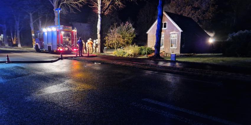 Brandweer blust brand Brandweer blust brand