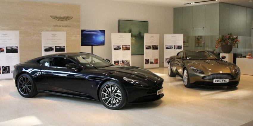 Veel belangstelling voor première Aston Martin DB11 in Eindhoven Veel belangstelling voor première Aston Martin DB11 in Eindhoven