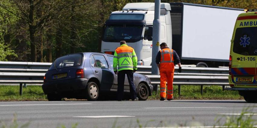 Vrouw gewond bij ongeval op snelweg A2 bij Liempde Vrouw gewond bij ongeval op snelweg A2 bij Liempde