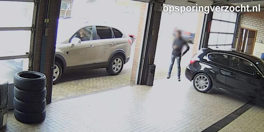 Autodief past wisseltuc met sleutel toe na proefrit