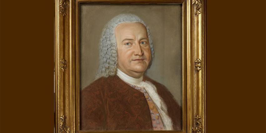 Foto van portret van Bach | Bachhuis Eisenach Foto van portret van Bach | Bachhuis Eisenach