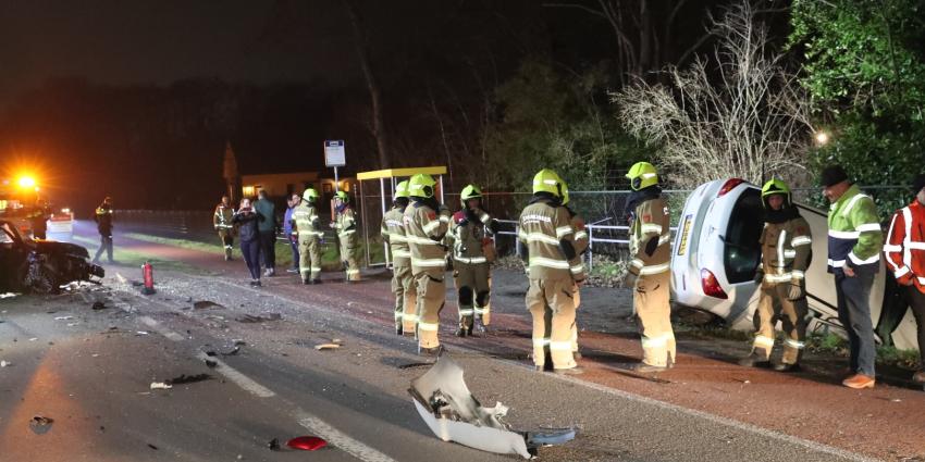Grote ravage na ongeval Grote ravage na ongeval
