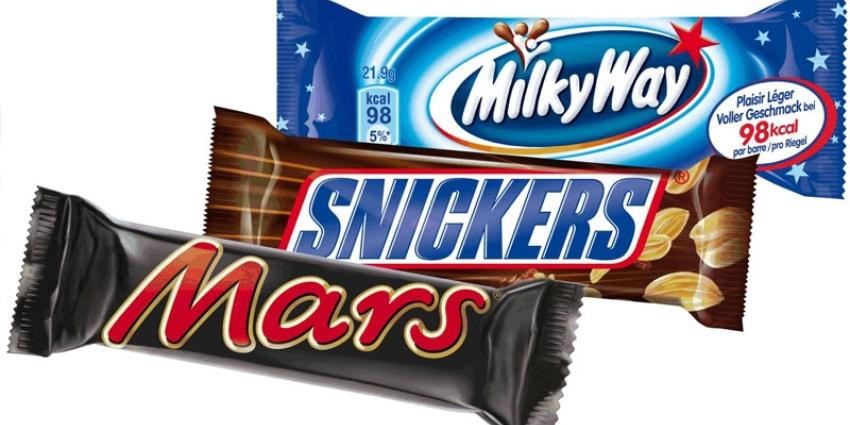 Mars roept chocoladerepen terug Mars roept chocoladerepen terug