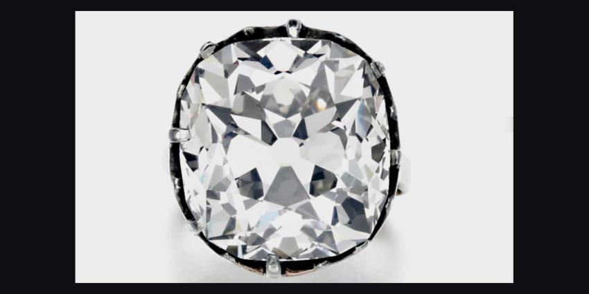 Op rommelmarkt gekochte diamanten 'toneelring' blijkt fortuin waard Op rommelmarkt gekochte diamanten 'toneelring' blijkt fortuin waard