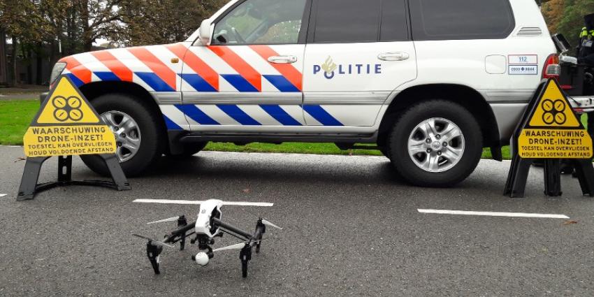 Politie vliegt vanaf vandaag met drones Politie vliegt vanaf vandaag met drones