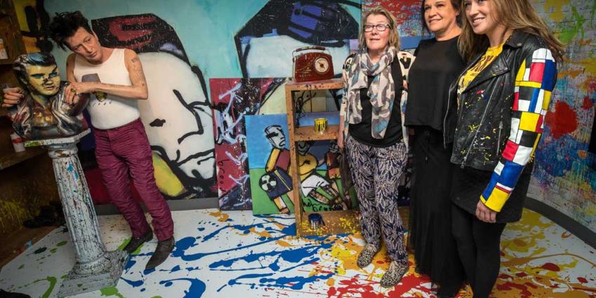 Familie Herman Brood opent “I AM ART” in Madame Tussauds Amsterdam Familie Herman Brood opent “I AM ART” in Madame Tussauds Amsterdam