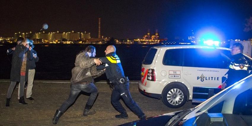 Veel commotie over filmopnames Vlaardingen