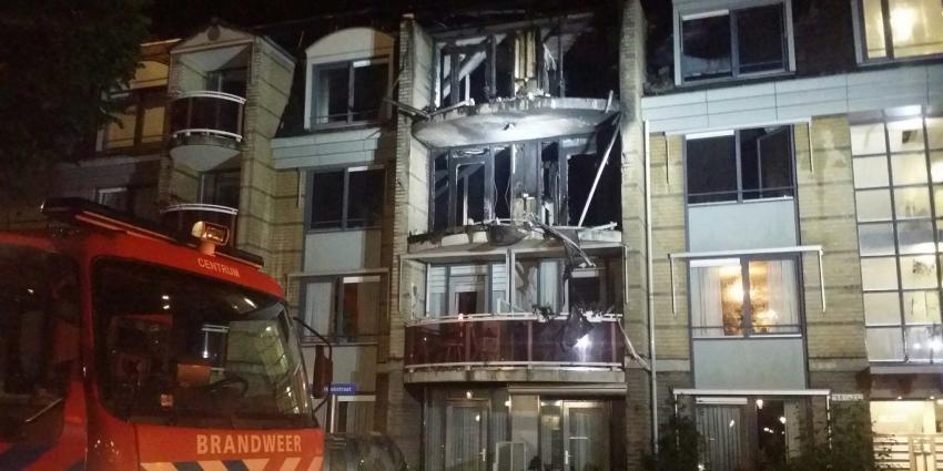 Grote brand in flat Eindhoven Grote brand in flat Eindhoven