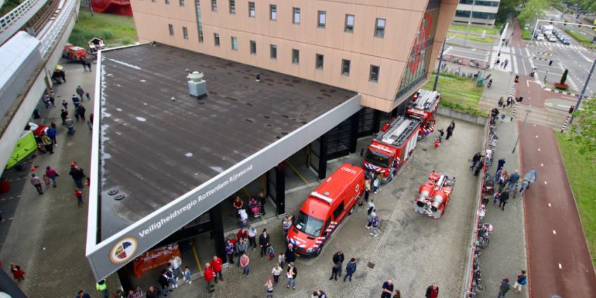 Foto van open dag brandweer Schiedam Foto van open dag brandweer Schiedam
