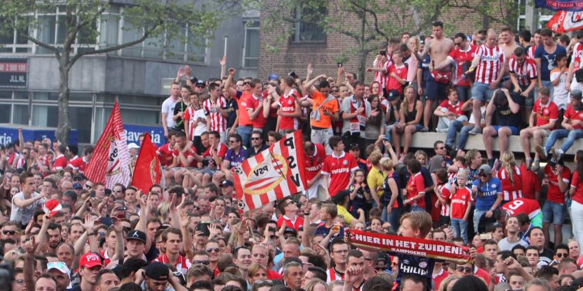 100.000 mensen vierden kampioenschap PSV en Oranje Zwart