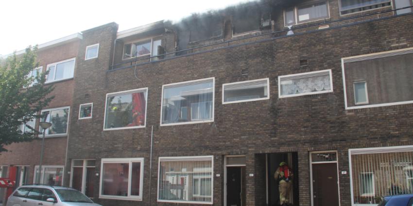 Foto van brand in Schiedam Foto van brand in Schiedam