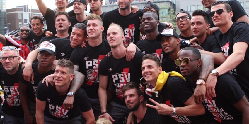 100.000 mensen vierden kampioenschap PSV en Oranje Zwart