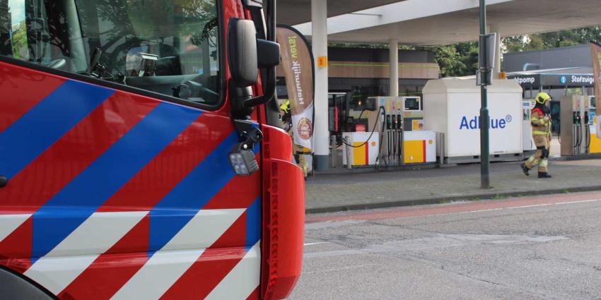 gaslek-tankstation gaslek-tankstation