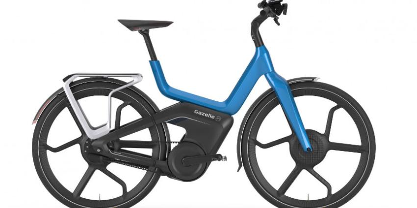 'Nieuwe Gazelle fiets gaat concurrentie aan met auto' 'Nieuwe Gazelle fiets gaat concurrentie aan met auto'