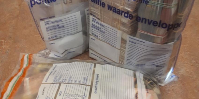 Geld in beslag genomen Geld in beslag genomen