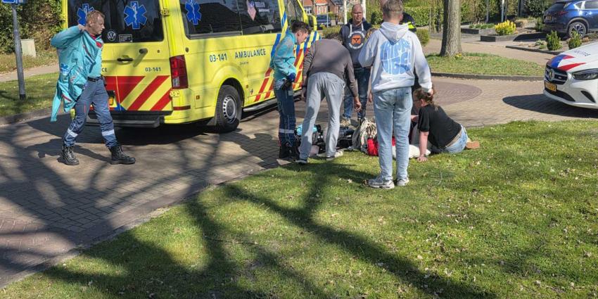 fietsster-gewond-ambulance fietsster-gewond-ambulance