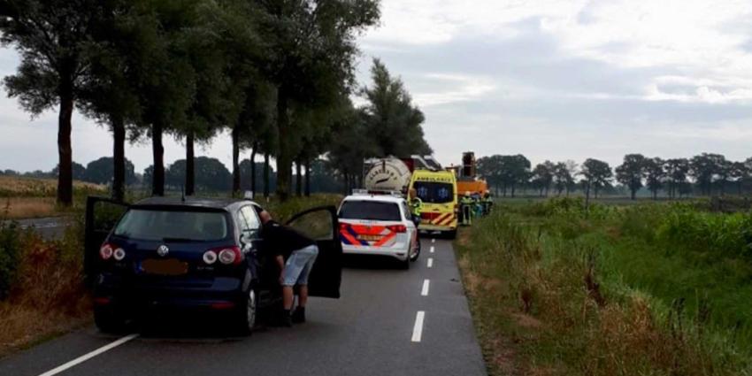 Zwaargewonde bestuurder graafmachine overleden, politie staat voor raadsel Zwaargewonde bestuurder graafmachine overleden, politie staat voor raadsel