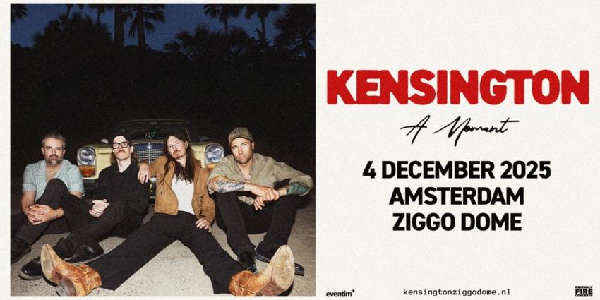 Kensington met nieuwe zanger Jason Dowd Kensington met nieuwe zanger Jason Dowd