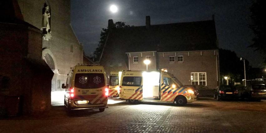 Man gewond na val van trap in voormalige pastorie Spoordonk Man gewond na val van trap in voormalige pastorie Spoordonk
