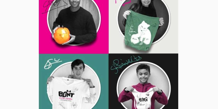 Familie Kluivert in actie als ambassadeurs Bont voor Dieren Familie Kluivert in actie als ambassadeurs Bont voor Dieren