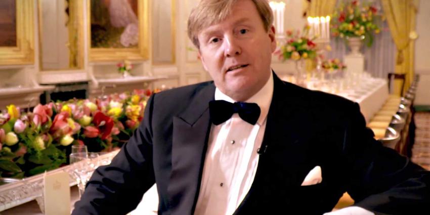 Koning Willem-Alexander nodigt 150 Nederlanders uit voor diner Koning Willem-Alexander nodigt 150 Nederlanders uit voor diner