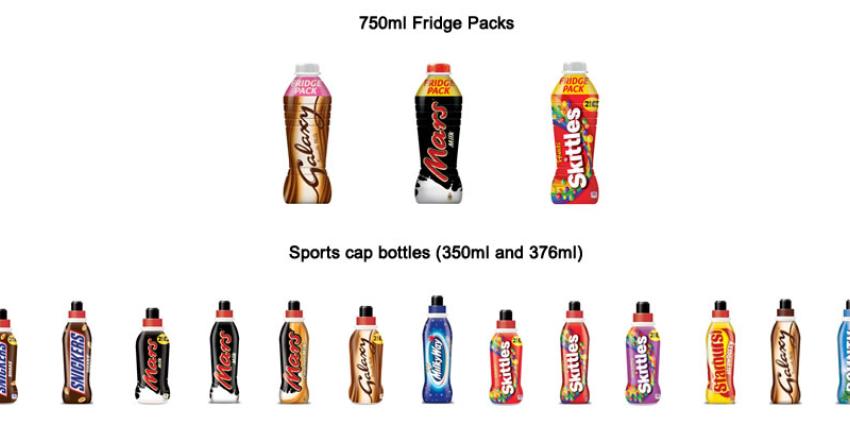 Fabrikant roept Mars, Snickers, Milky Way en Bounty drankjes terug Fabrikant roept Mars, Snickers, Milky Way en Bounty drankjes terug