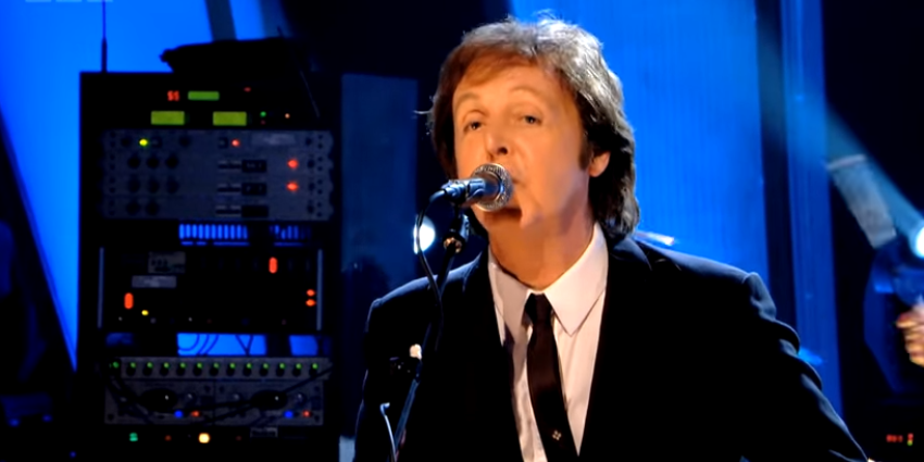 Paul McCartney staat op Pinkpop Paul McCartney staat op Pinkpop