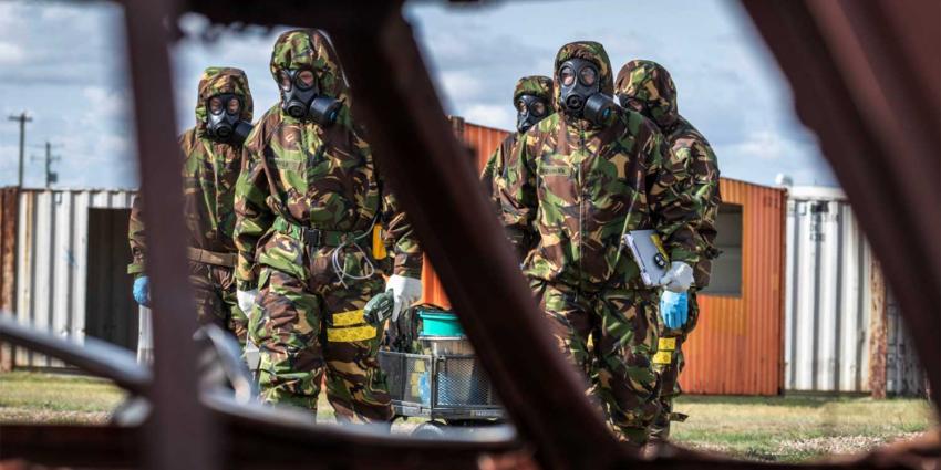 militairen-chemische-oefening-2019