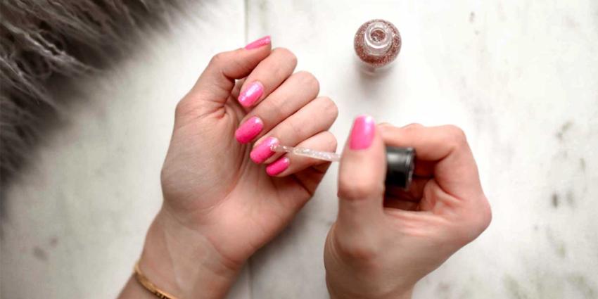 nagellak-handen nagellak-handen