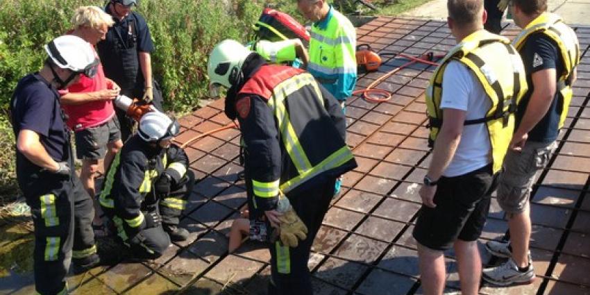 Negenjarig jongetje vast met voet | KNRM Negenjarig jongetje vast met voet | KNRM