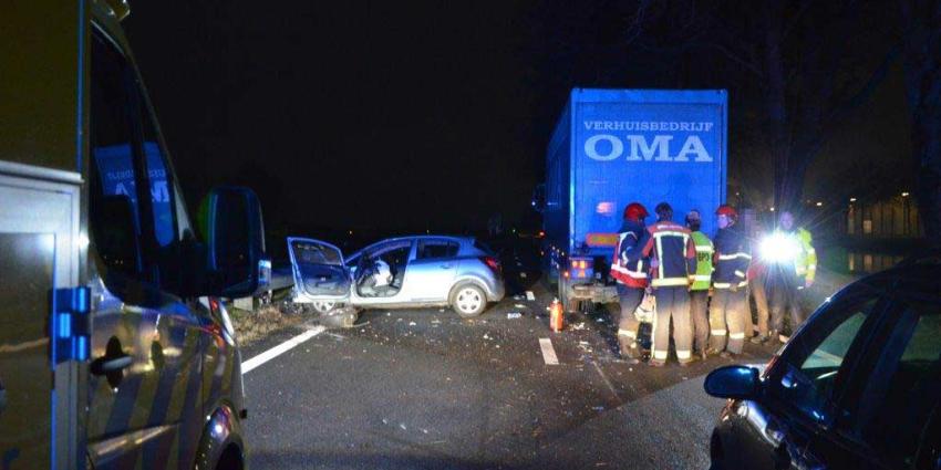 Ravage N33 na ongeval bij Veendam Ravage N33 na ongeval bij Veendam