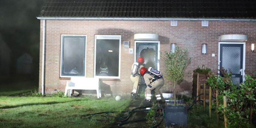Brandweer blust brand Brandweer blust brand