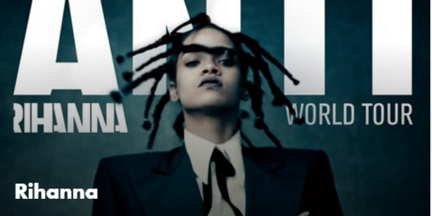 Concert Rihanna verplaatst va 11 naar 17 juni Concert Rihanna verplaatst va 11 naar 17 juni