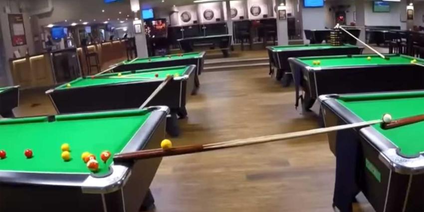 Video van trickshot van 152 meter al meer dan miljoen keer bekeken Video van trickshot van 152 meter al meer dan miljoen keer bekeken