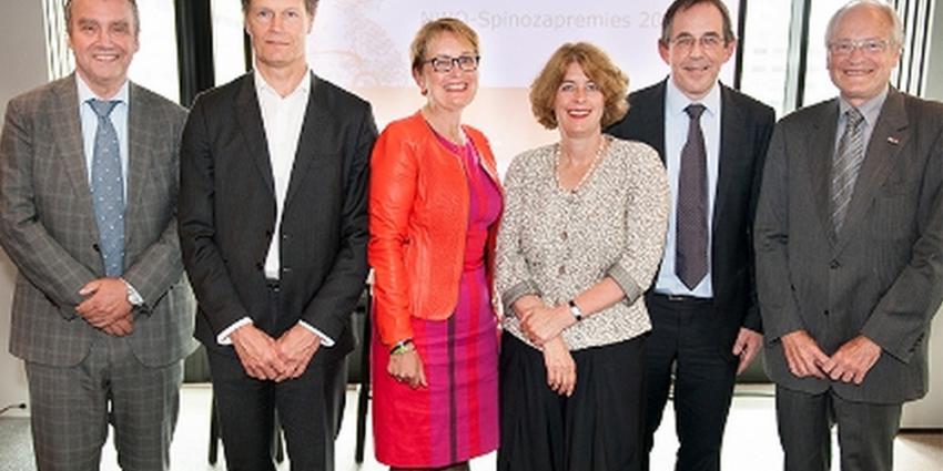 Spinozapremies voor 4 Nederlandse topwetenschappers Spinozapremies voor 4 Nederlandse topwetenschappers