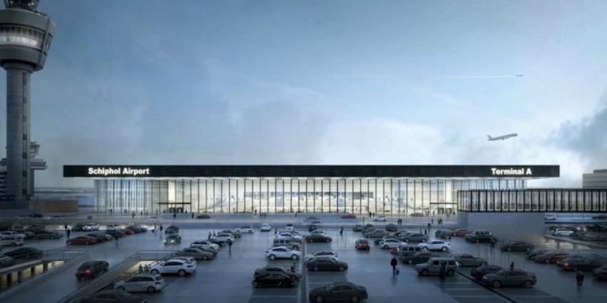 Schiphol bouwt nieuwe terminal Schiphol bouwt nieuwe terminal