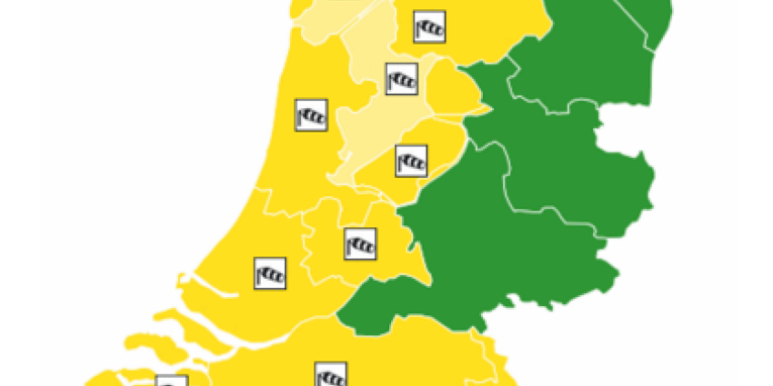 Vanmiddag en vanavond opnieuw kans op zware windstoten Vanmiddag en vanavond opnieuw kans op zware windstoten