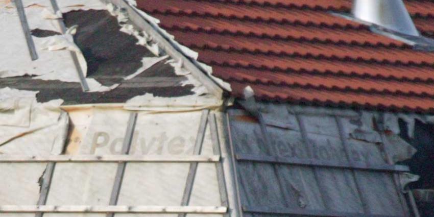 Zware windhoos treft Voorthuizen Zware windhoos treft Voorthuizen
