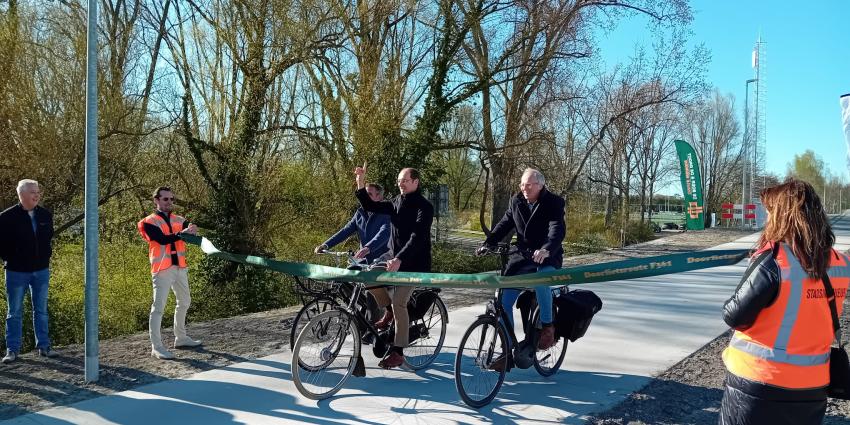 Opening fietsverbinding Opening fietsverbinding
