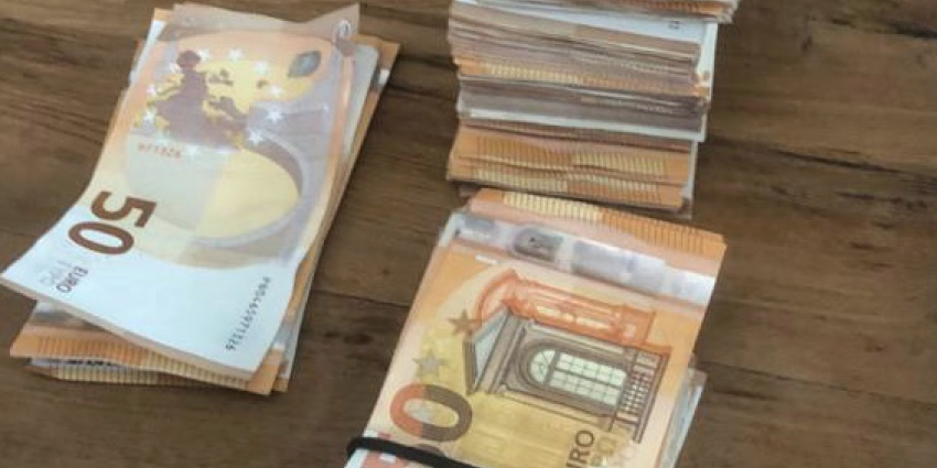 In beslag genomen geld in beslag genomen geld